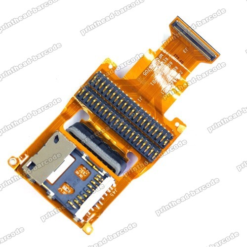 Symbol MC9060 MC9090 Flex Cable for Keypad, Battery, SD Card - Click Image to Close